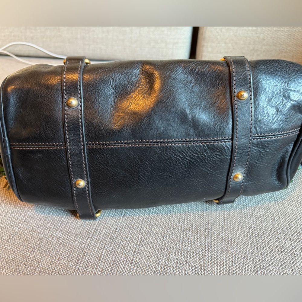 Dooney & Bourke Florentine Leather Satchel Black - Picture 12 of 12